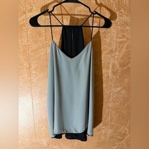 Express Black and Reversible Gray Camisole Top